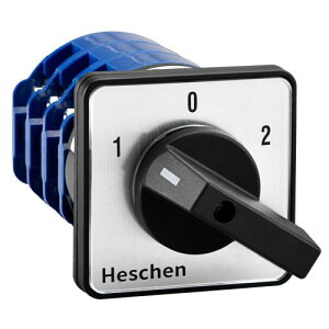 Heschen ���j�o�[�T�����[�^���[�J���Z���N�^�[�ؑփX�C�b�` SZW26-125/D303.3 660V 125A ON-OFF-ON 3�|�W�V���� 3�� 12�[�q CE