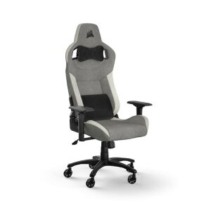 CORSAIR T-3 RUSH V2 Grey/White 2023�V���f�� �Q�[�~���O�`�F�A �I�t�B�X/�f�X�N�`�F�A �Q�[���p ���N���C�j���O �p�\�R���`�F�A PU���U�[ �������� �O���[/�z���C�gCF-9010058-WW