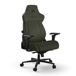 CORSAIR TC500 LUXE Sherwood �̂���G���S�m�~�b�N�Q�[�~���O�`�F�A �I�t�B�X/�f�X�N�`�F�A �Q�[���p ���N���C�j���O �p�\�R���`�F�A �t�@�u���b�N �_�[�N�O���[�� CF-9010068-WW