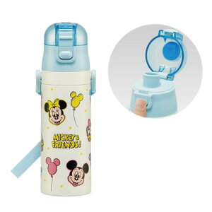 �X�P�[�^�[(Skater) ���� �q���p ������ 470ml �f�B�Y�j�[ �~�b�L�[���t�����Y ���D �j�̎q ���̎q �ۗ��p �X�e�����X �y�ʃ^�C�v waterbottle �X�|�[�c�{�g�� �L�b�Y ���ǂ� ���r SDC4-A