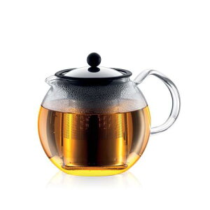 BODUM �{�_�� �e�B�[�|�b�g �e�B�[���[�J�[ ASSAM �A�b�T�� �e�B�[�v���X 1000ml �V���o�[ �g�� �Β� ������ �n�[�u�e�B�[ �t���[�c�e�B�[ �X�e�����X�t�B���^�[ �K���X�r�[�J�[ �ߒ��o�h�~ ���K