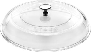 staub �X�g�E�u �u �h�[�� �K���X�W 20cm �v �t���C�p�� �W���{���K�̔��i Staub Domed glass lid 40501-023