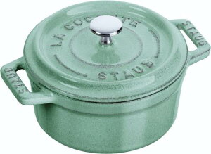 staub �X�g�E�u �u �~�j �s�R �R�R�b�g ���E���h �Z�[�W�O���[�� 10cm �v ������ ���� ���� �z�[���[ �� ���{���K�̔��i La Cocotte Round 40508-702