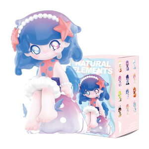 POP MART AZURA �i�`������ �G�������c �V���[�Y-1�A�\�[�g�{�b�N�X 12�s�[�X �|�b�v�}�[�g �K�`���K�`�� �u���C���h �{�b�N�X �t�B�M���A �v�����f�� �v���~�A�� �������� PVC �\�t�r �I���W�i�� 