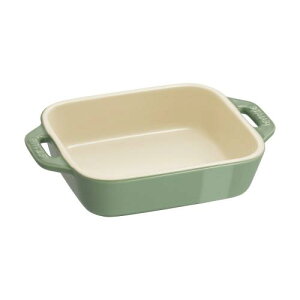 staub �X�g�E�u �u ���N�^���M�����[ �f�B�b�V�� 14cm ���[�J�� �v �Z���~�b�N �O���^���M �I�[�u�� �d�q�����W�Ή� ���{���K�̔��i ceramic Eucalyptus color Dish Z1028-176