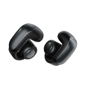 Bose Ultra Open Earbuds ��ԃI�[�f�B�I �C���z�� �I�[�v���C���[ ���S ���C�����X Bluetooth�ڑ� �}�C�N�t �ő�7.5���ԍĐ� �h�H �u���b�N