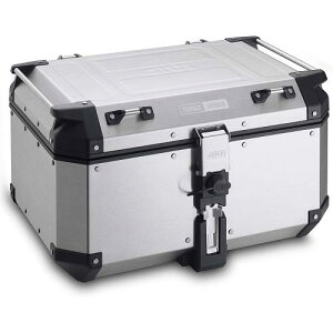 GIVI(ジビ) バイク リアボックス モノキー 58L アルミ製 TREKKER OUTBACKシリーズ OBKN58A シルバー 98486