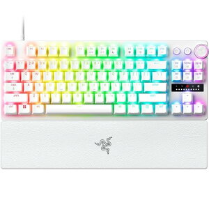 ���s�b�h�g���K�[ ���� Razer ���C�U�[ Huntsman V3 Pro Tenkeyless JP (White Edition) ���s�b�h�g���K�[�ƒ����\�ȃA�N�`���G�[�V�������ڂ̃A�i���O �Q�[�~���O�L�[�{�[�h �A�i���O�I�v�e�B�J���X�C