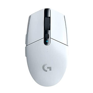Logicool G �Q�[�~���O�}�E�X G304 LIGHTSPEED ���C�����X �Q�[�~���O �}�E�X G304rWH �y�� 99g HERO 12K�Z���T�[ 6�v���O�����{�^�� 250���ԘA���g�p�\ �z���C�g PC windows mac �������K�i �t�@�C�i���t�@