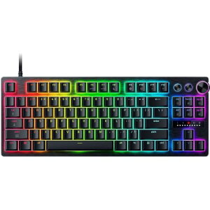 Razer(���C�U�[) 8,000Hz �Ή� ���s�b�h�g���K�[ Huntsman V3 Pro Tenkeyless 8KHz �����\�ȃA�N�`���G�[�V�������ڂ̃A�i���O �Q�[�~���O�L�[�{�[�h �I�v�e�B�J���X�C�b�` Snap Tap �������͗D��@�\ ��