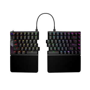 ASUS ROG Falcata Gaming Keyboard / 75%���C�A�E�g�Q�[�~���O�L�[�{�[�h/���C�X�C�b�`/���s�b�h�g���K�[ / �ő�8000Hz / USB�L�� / 2.4GHz���� / Bluetooth/�u���E�U��Őݒ肪�\/���X�g���X�g�t��/�������K�i