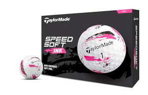 �e�[���[���C�h(TAYLOR MADE) TMJ24 SpeedSoft INK PNK 12���� �X�s�[�h�\�t�g �C���N �s���N �S���t�{�[�� 2024�N���f�� �s���N