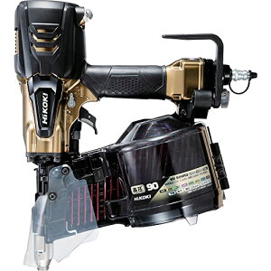 HiKOKI(�n�C�R�[�L) �������[���B�ŋ@ �p���[�ؑ֋@�\�G�A�_�X�^�t NV90HR2 �j��90mm �V�[�g50mm �n�C�S�[���h �P�[�X�t NV90HR2(S)