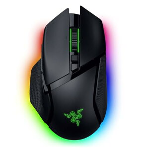 Razer Basilisk V3 Pro 35K ���C�����X �Q�[�~���O�}�E�X HyperSpeed Wireless Bluetooth �L�� ��2���� Focus Pro 35K �I�v�e�B�J���Z���T�[ 35,000DPI ��3����I�v�e�B�J���}�E�X�X�C�b�` 4���� HyperScroll�`���g�z�C