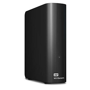 �E�G�X�^���f�W�^�� WD �f�X�N�g�b�vHDD 8TB USB3.0 WD Elements Desktop �O�t���n�[�h�f�B�X�N / WDBBKG0080HBK-JESN ���[�J�[2�N �����i