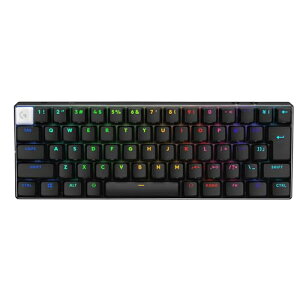 Logicool G PRO X 60 LIGHTSPEED ���C�����X �~�j �Q�[�~���O�L�[�{�[�h G-PKB-60-001TCBK �^�N�^�C�� �I�v�e�B�J�� GX�X�C�b�` Bluetooth ���{��z�� LIGHTSYNC RGB 65���� ������ �o�b�e���[ �u���b�N �� �Q�[�~��