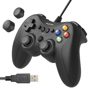 �G���R�� �Q�[���p�b�h �L�� Xinput PS�n�z�u FPS�d�l ���J�j�J���g���K�[ �X�e�B�b�N�J�X�^�}�C�Y�Ή� �U�� �u���b�N JC-GP30SVBK