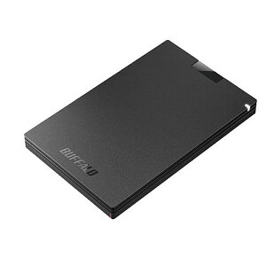 BUFFALO USB3.2(Gen1) Type-A MiniStation SSD SSD-PG1.0U3-BC [�u���b�N]