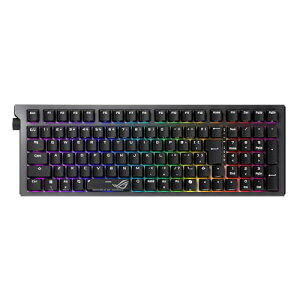 ASUS ROG Strix Morph 96 Wireless Gaming Keyboard �u���b�N / 96%���C�A�E�g�Q�[�~���O�L�[�{�[�h/���{��z��/���J�j�J���X�C�b�`/�X�s�[�h�^�b�v���[�h/�z�b�g�X���b�v�Ή�/�G���S�m�~�N�X/�g���C���[�h