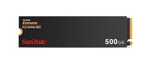 SanDisk Extreme 500GB M.2 NVMe SSD ����SSD PCIe Gen4.0 �ő�5000MB/�b�̓ǂݎ�葬�x nCache Technology