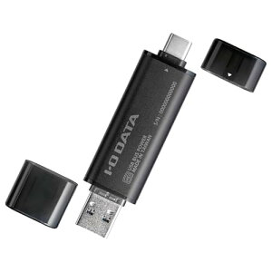 IODATA �X�e�B�b�NSSD 250GB USB-A Type-C ���Ή� USB10Gbps USB 3.2 Gen 2�Ή� �Ǎ�1000MB/s iPhone/iPad/Windows/Mac/PS5���^ �|�[�^�u�� ���{���[�J�[ SSPQ-USC250/E