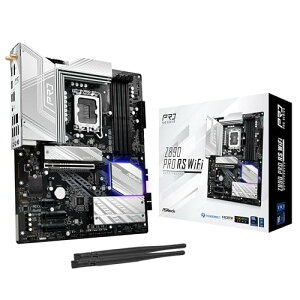 ASRock �}�U�[�{�[�h Z890 Pro RS WiFi Intel CPU Core Ultra (LGA1851) �Ή� Z890 �`�b�v�Z�b�g DDR5 ATX �}�U�[�{�[�h �����i