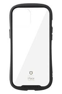 iFace Reflection iPhone 12 Pro Max �P�[�X �N���A �����K���X (�u���b�N)