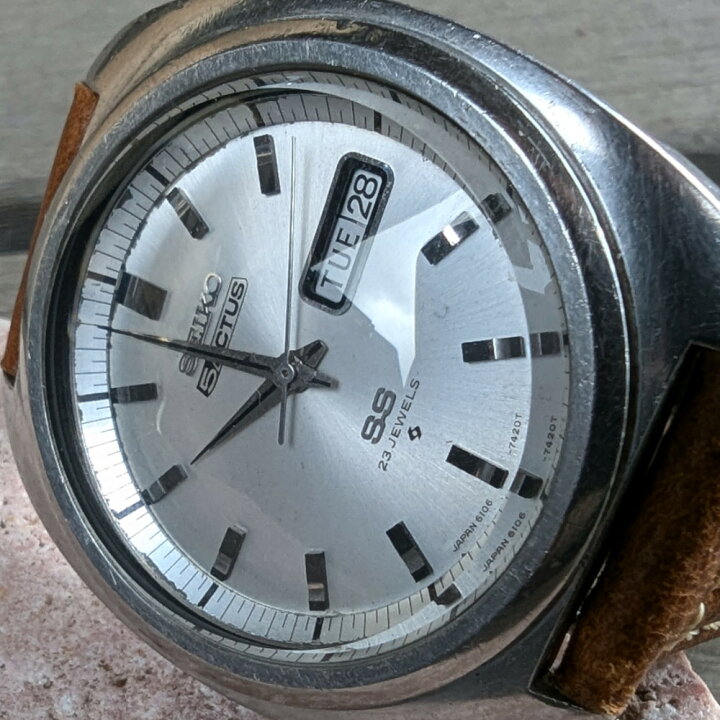 楽天市場】【中古品】【OH済み】SEIKO/セイコー 5ACTUS/5アクタス 23石 