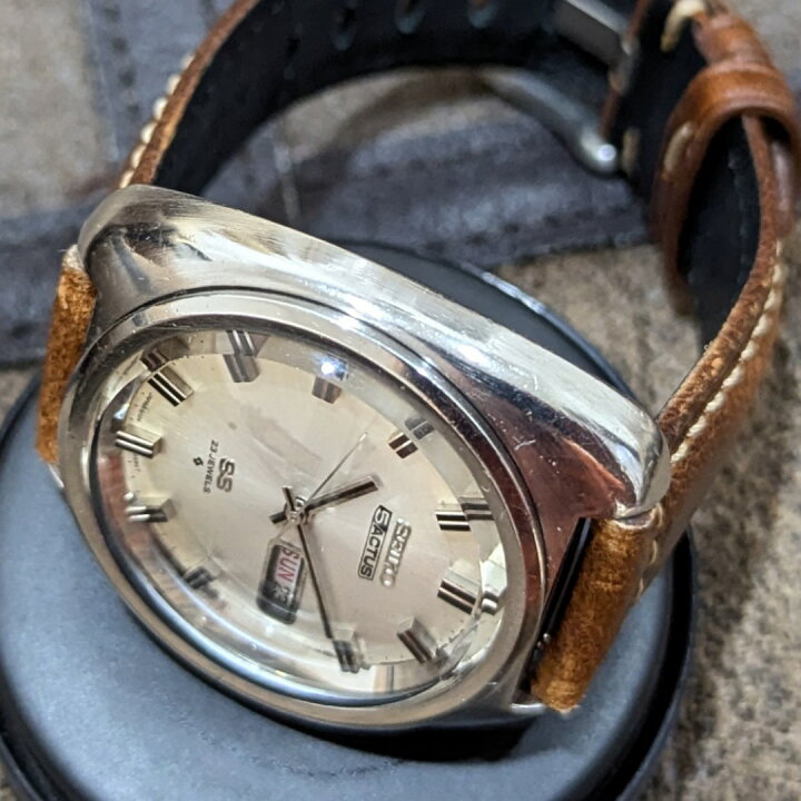 楽天市場】【中古品】【OH済み】SEIKO/セイコー 5ACTUS/5アクタス 23石 