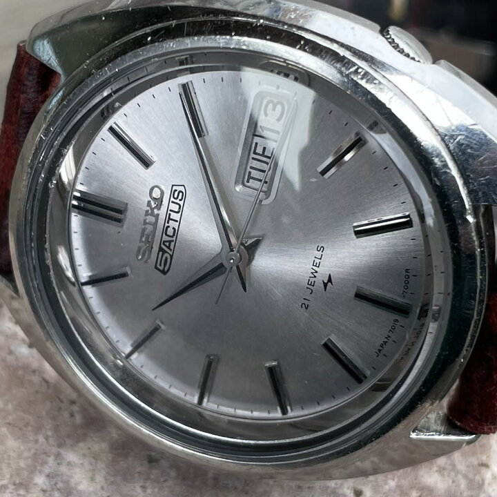 楽天市場】【中古品】【OH済み】SEIKO/セイコー 5ACTUS/5アクタス 21石 