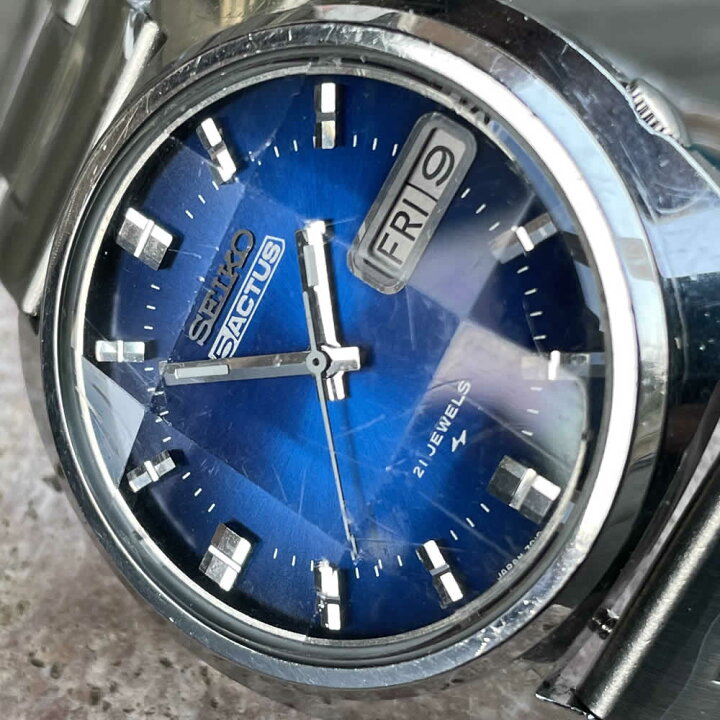 楽天市場】【中古品】【OH済み】SEIKO/セイコー 5ACTUS/5アクタス 21石  