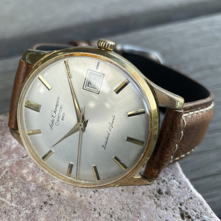 楽天市場】【中古品】【OH済み】SEIKO/セイコー Champion Calendar860 