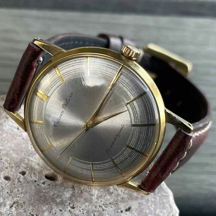 楽天市場】【中古品/美品】【OH済み】CITIZEN/シチズン Deluxe  