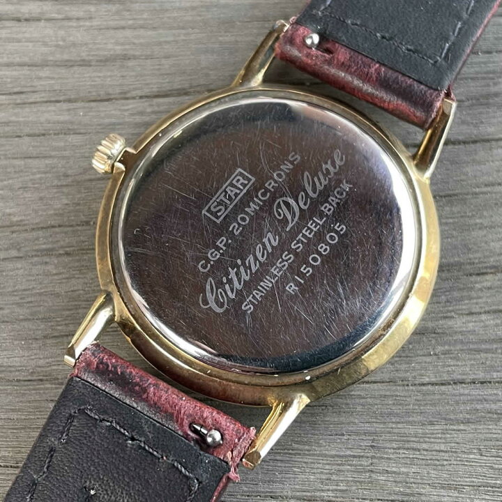 楽天市場】【中古品/美品】【OH済み】CITIZEN/シチズン Deluxe 