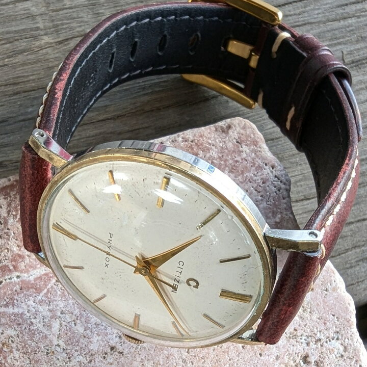 楽天市場】【中古品/美品】【OH済み】CITIZEN/シチズン 新中三針 11石 