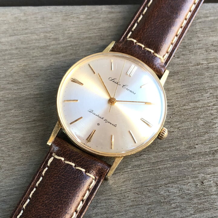 楽天市場】【中古品/美品】【OH済み】SEIKO/セイコー Cronos/クロノス 