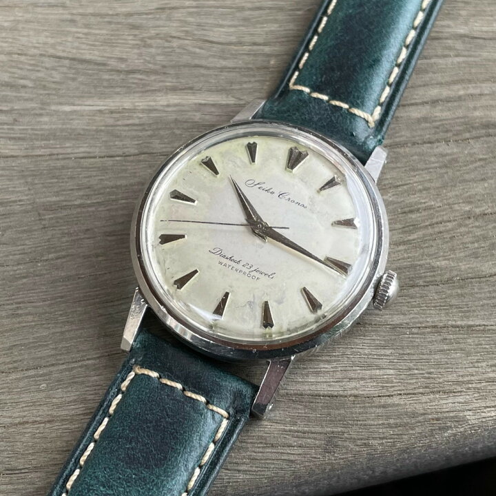 楽天市場】【中古品】【OH済み】SEIKO/セイコー Cronos/クロノス 最 