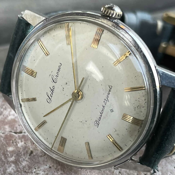 楽天市場】【中古品/訳アリ】【OH済み】SEIKO/セイコー Cronos 