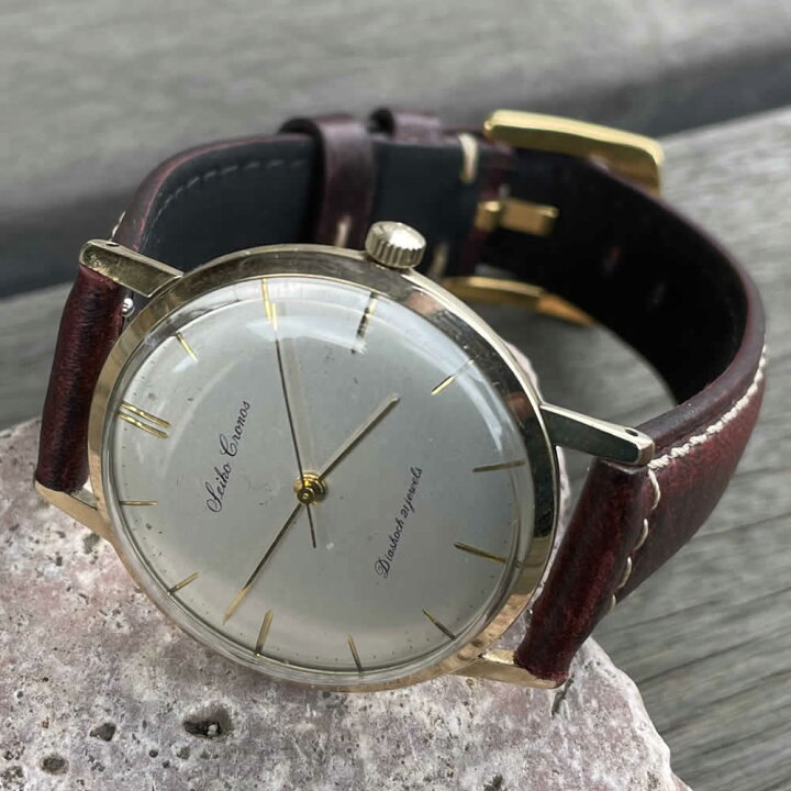楽天市場】【中古品/美品】【OH済み】SEIKO/セイコー Cronos/クロノス 