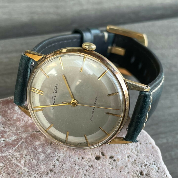 楽天市場】【中古品】【OH済み】SEIKO/セイコー Crown/クラウン 19石 