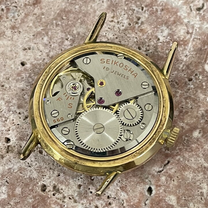 楽天市場】【中古品】【OH済み】SEIKO/セイコー Crown/クラウン 19石 