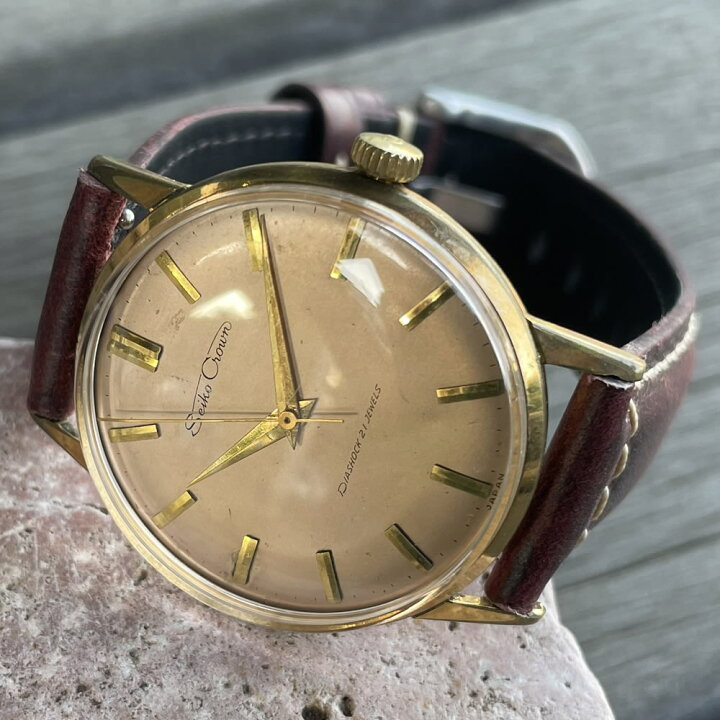 楽天市場】【中古品/レア文字盤】【OH済み】SEIKO/セイコー Crown 