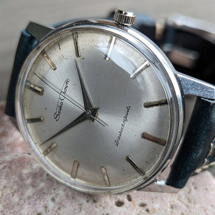 楽天市場】【中古品】【OH済み】SEIKO/セイコー Crown/クラウン 21石 