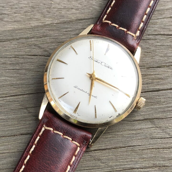 楽天市場】【中古品】【OH済み】SEIKO/セイコー Crown/クラウン 21石 