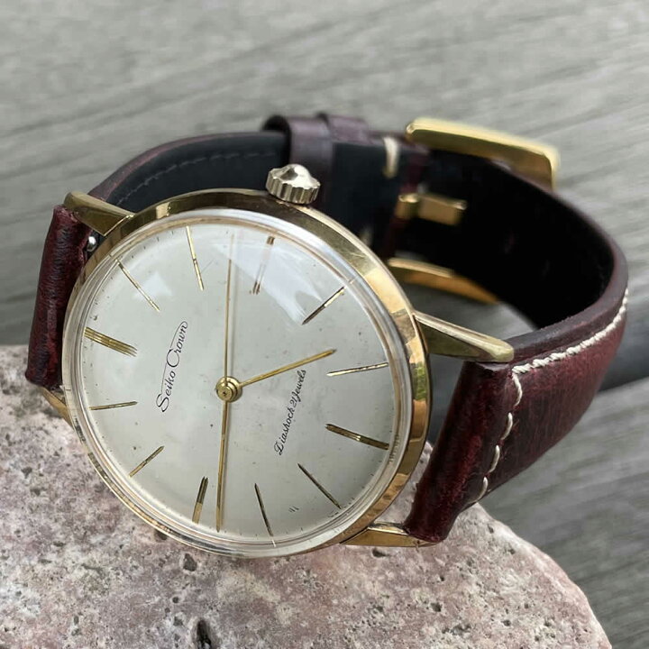 楽天市場】【中古品】【OH済み】SEIKO/セイコー Crown/クラウン 21石 
