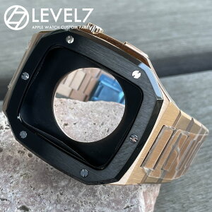 Apple Watch AbvEHb`p 316LXeX JX^P[XuXbg Series 4/5/6/7 40mm/44mmΉ applewatch4 rvxg ւxg | rv𐻑LEVEL7̃JX^}CYACe