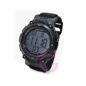 Armitron （アーミトロン） 40-8159BLK デジタル ブラック ラバーベルト メンズウォッチ 腕時計 【あす楽対応】