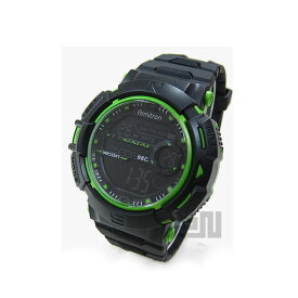 Armitron （アーミトロン） 40-8333GRN デジタル ブラック×グリーン ラバーベルト メンズウォッチ 腕時計 【あす楽対応】