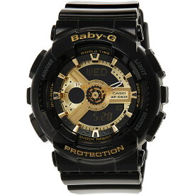 CASIO BABY-G カシオ ベビーG BA-110-1A/BA110-1A アナデジ ブラック レディース 腕時計 日本版型番:BA-110-1AJF/BA110-1AJF 【あす楽対応】