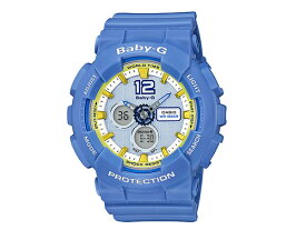 【並行輸入品】 CASIO BABY-G カシオ ベビーG BA-120-2B/BA-120-2B アナデジ スカイブルー レディース 腕時計 BA-120-2BJF/BA120-2BJF